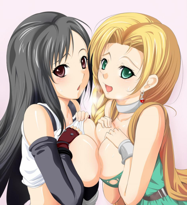 bianca (dq5)+tifa lockhart