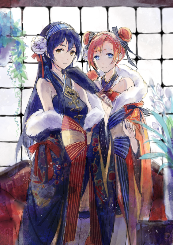 nishikino maki+sonoda umi