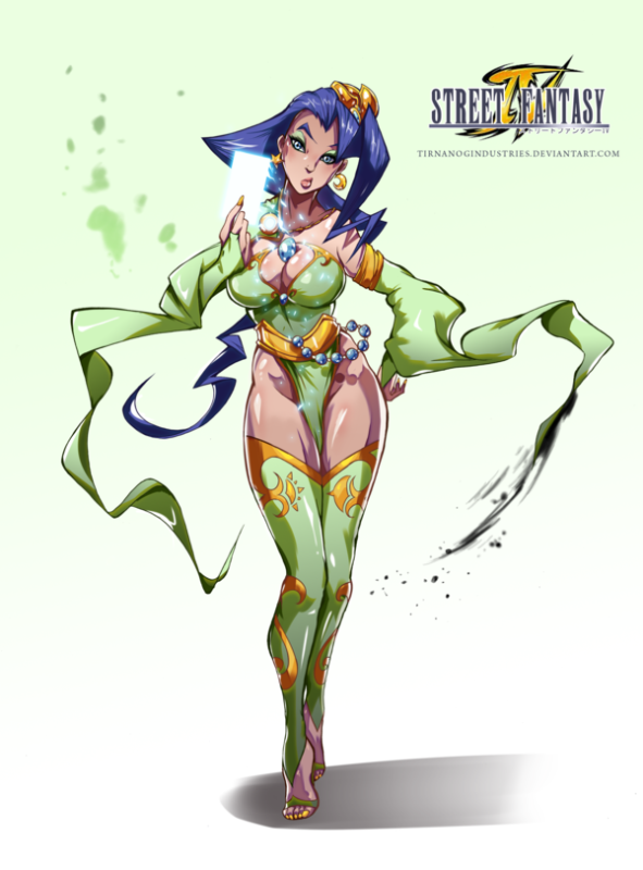 rose (street fighter)+rydia