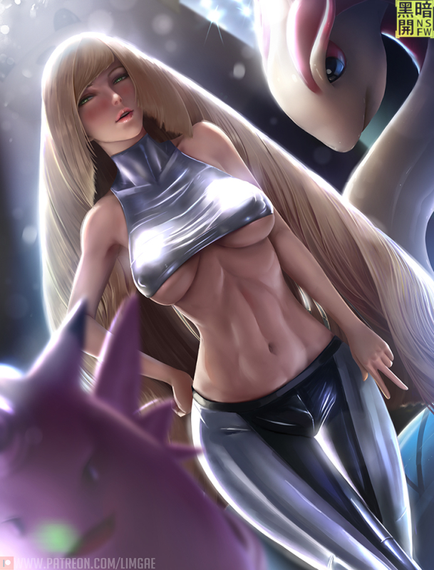 clefable+lusamine (pokemon)+milotic