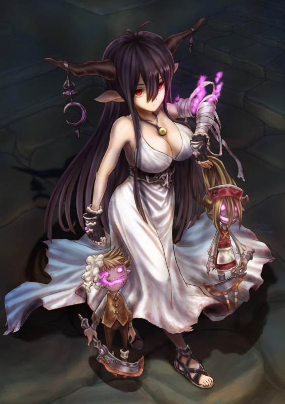danua+hansel (granblue fantasy)+gretel (granblue fantasy)