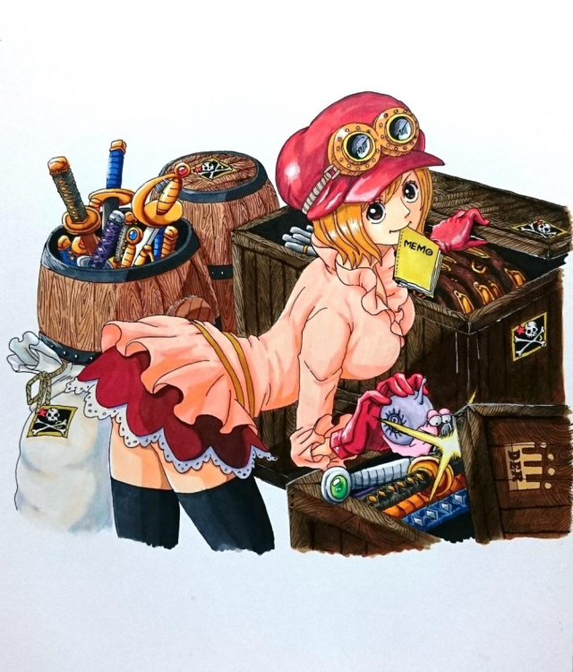 koala (one piece)+den den mushi