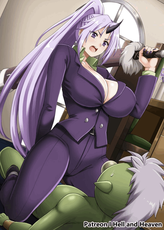 gobuta (tensei shitara slime datta ken)+shion (tensei shitara slime datta ken)