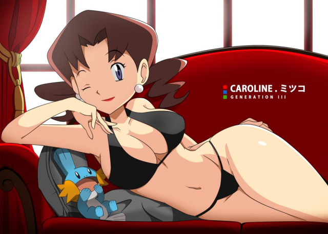 caroline (pokemon)+mudkip