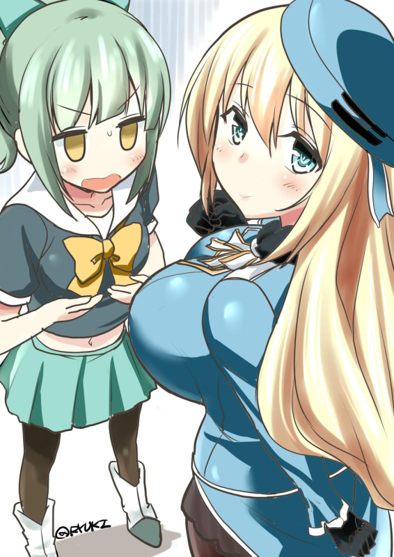 atago heavy cruiser+yuubari light cruiser