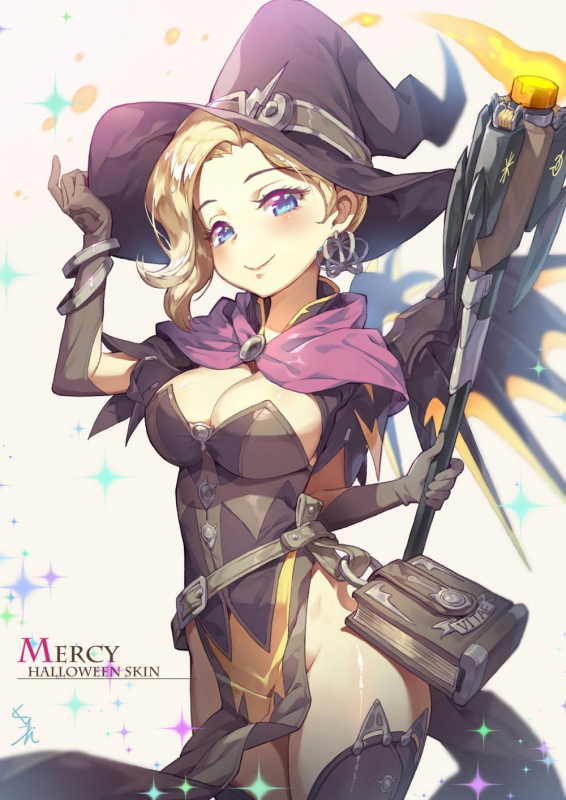 mercy (overwatch)+witch mercy