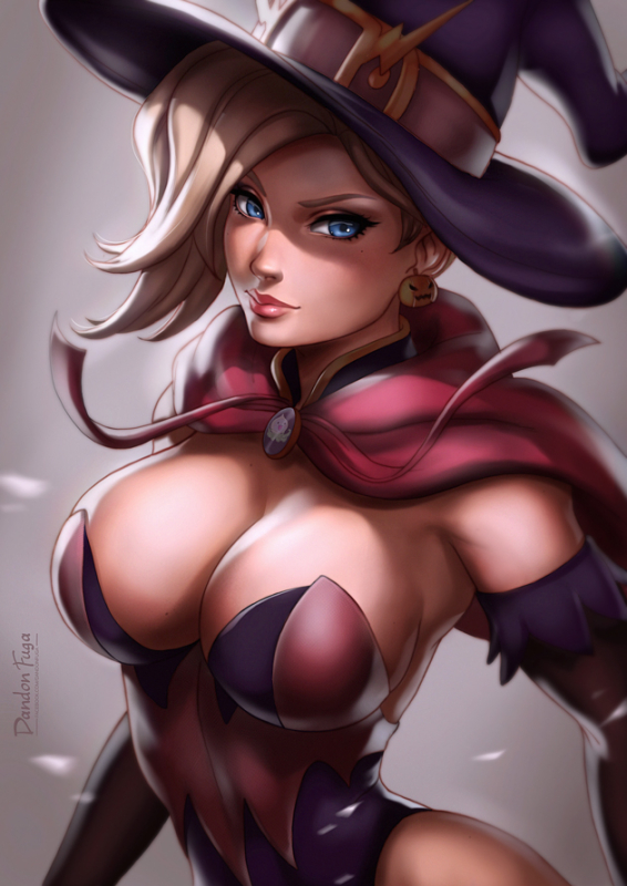 mercy (overwatch)+witch mercy
