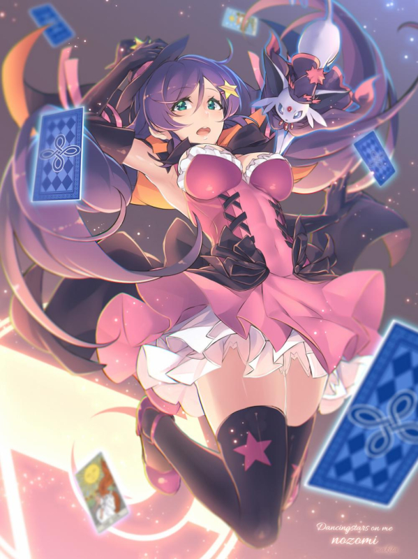 toujou nozomi+espeon