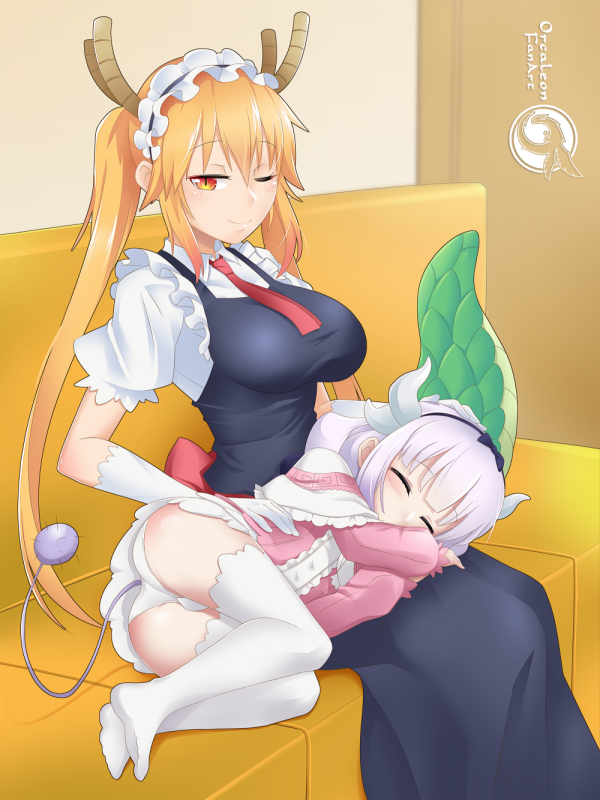 kanna kamui+tooru (maidragon)