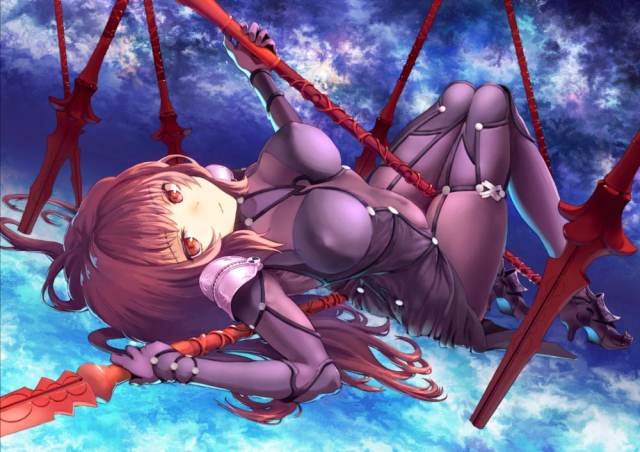 scathach (fate) (all)+scathach (fate)