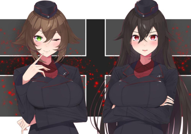 nagato battleship+mutsu battleship