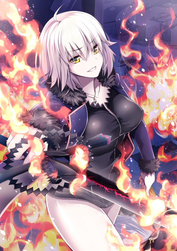 jeanne d'arc (fate) (all)+jeanne d'arc (alter) (fate)