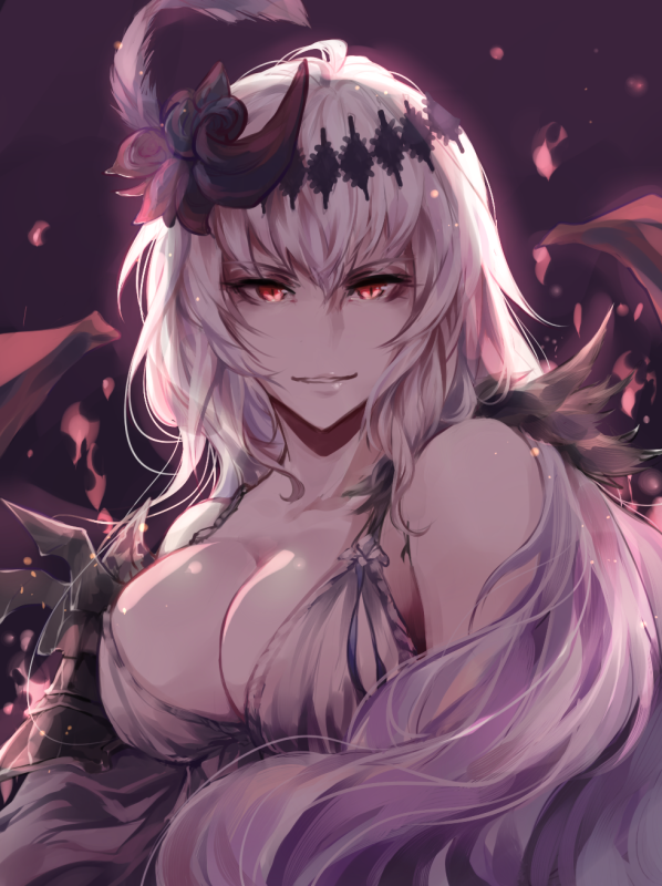 jeanne d'arc (granblue fantasy)+dark jeanne