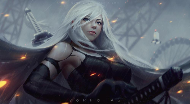 yorha type a no. 2+pod (nier automata)