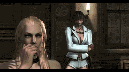 lady (devil may cry)+trish (devil may cry)