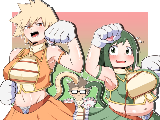 inko midoriya+masaru bakugou+mitsuki bakugou