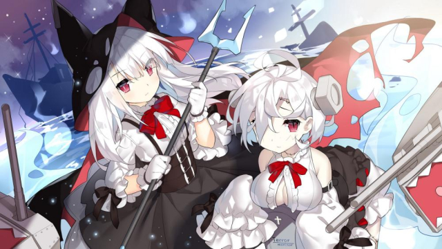 terror (azur lane)+erebus (azur lane)