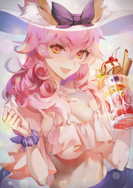 tamamo (fate) (all)+tamamo no mae (swimsuit lancer) (fate)