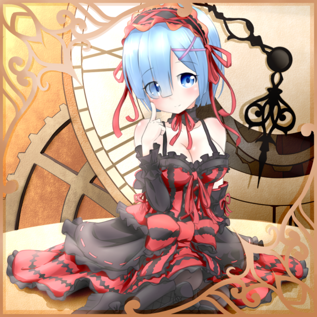 rem (re zero)+tokisaki kurumi