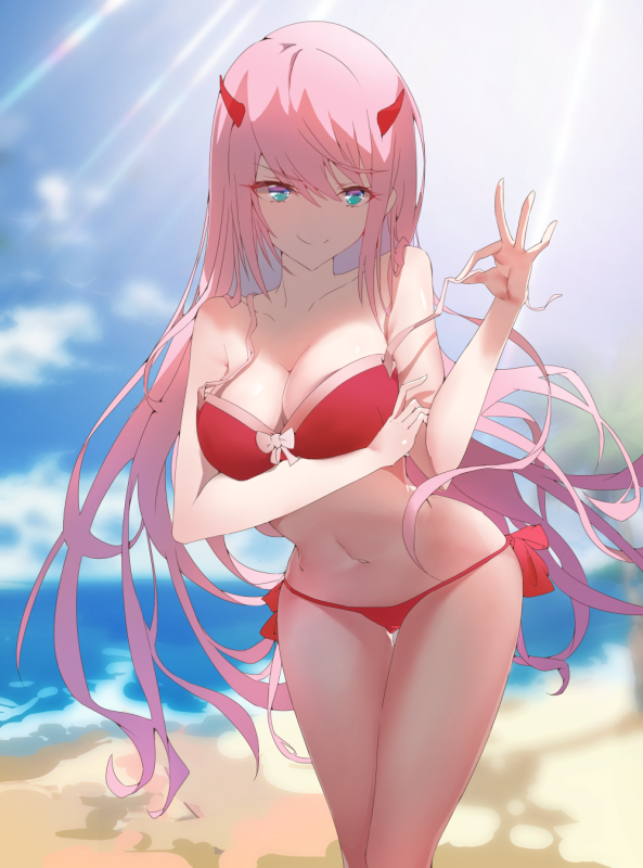 zero two (darling in the franxx)