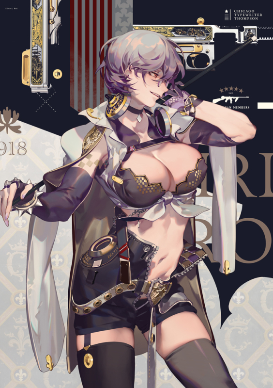 thompson submachine gun (girls frontline)