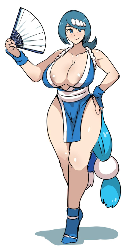 lana's mother (pokemon)+mai shiranui