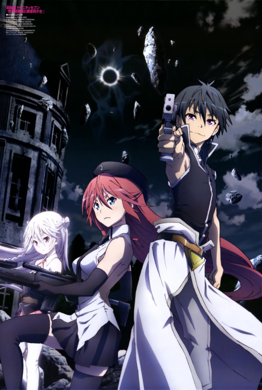 asami lilith+kasuga arata+lilim (trinity seven)