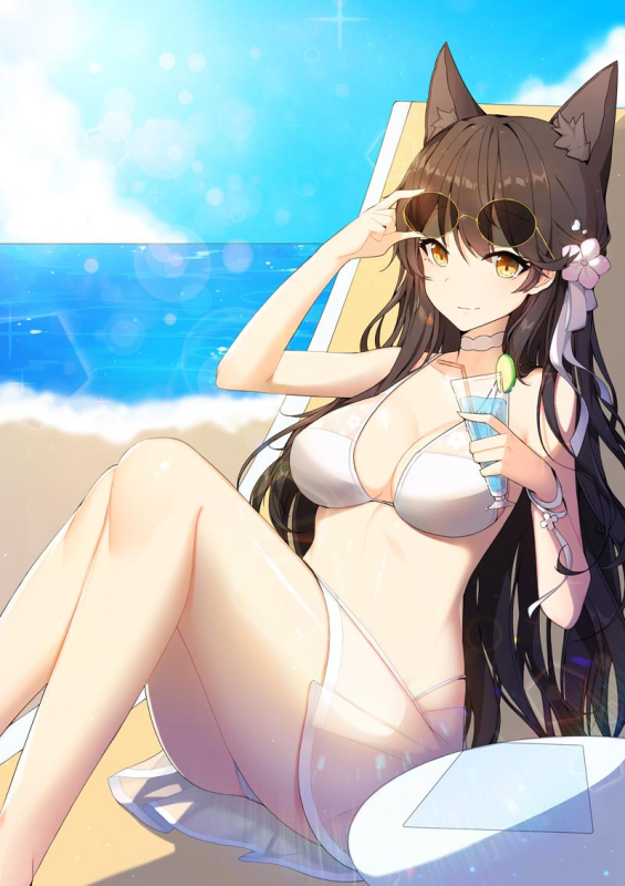 atago (azur lane)+atago (midsummer march) (azur lane)