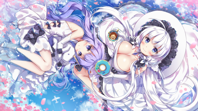 illustrious (azur lane)+unicorn (azur lane)