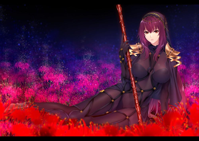 scathach (fate) (all)+scathach (fate)