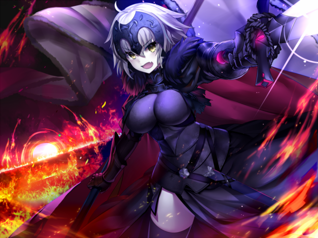 jeanne d'arc (fate) (all)+jeanne d'arc (alter) (fate)