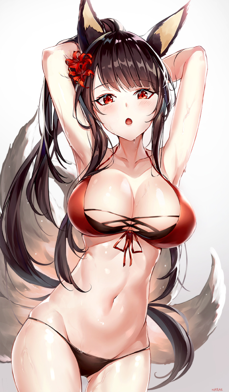 akagi (azur lane)+akagi (paradise amaryllis) (azur lane)