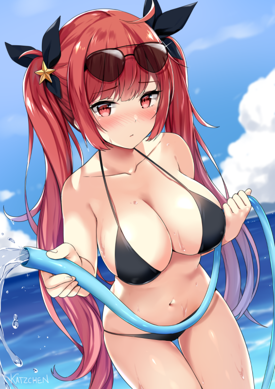 honolulu (azur lane)+honolulu (summer accident !) (azur lane)