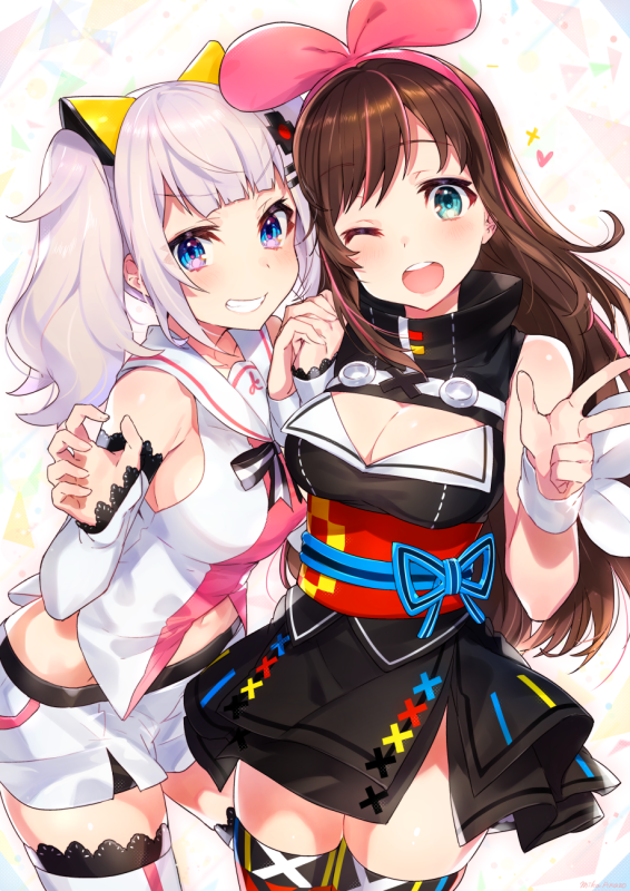 kizuna ai+kaguya luna