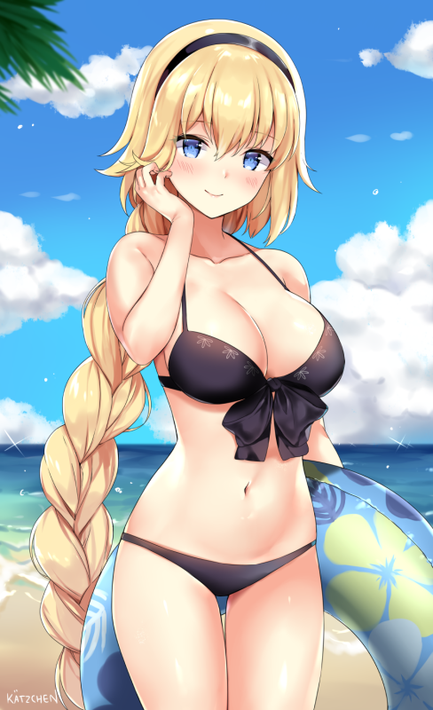 jeanne d'arc (fate) (all)+jeanne d'arc (swimsuit archer)