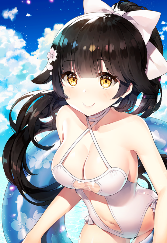 takao (azur lane)+takao (beach rhapsody) (azur lane)