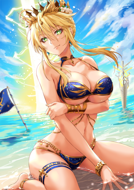 artoria pendragon (all)+artoria pendragon (lancer)