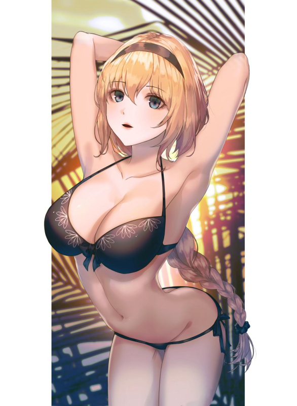 jeanne d'arc (fate) (all)+jeanne d'arc (swimsuit archer)