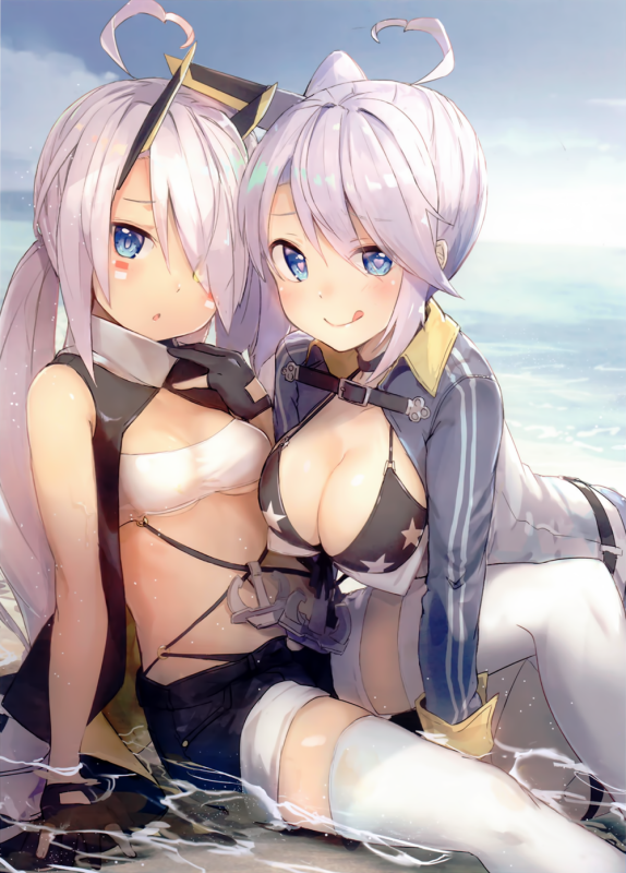 portland (azur lane)+indianapolis (azur lane)