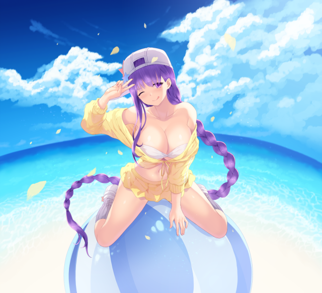 bb (fate) (all)+bb (swimsuit mooncancer) (fate)