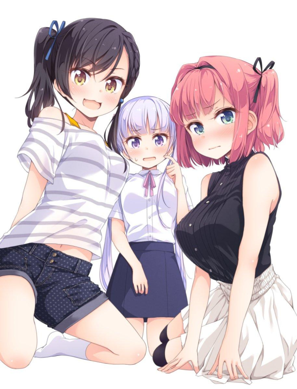 suzukaze aoba+mochizuki momiji+narumi tsubame