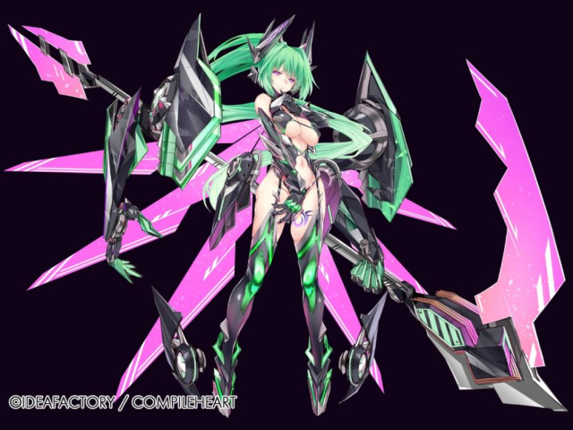 green heart+green heart (chaos form)