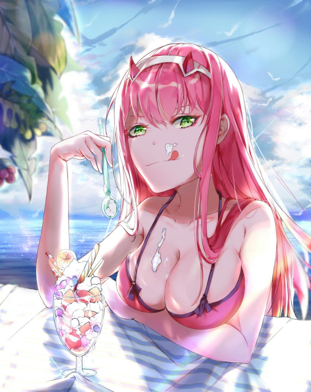 zero two (darling in the franxx)