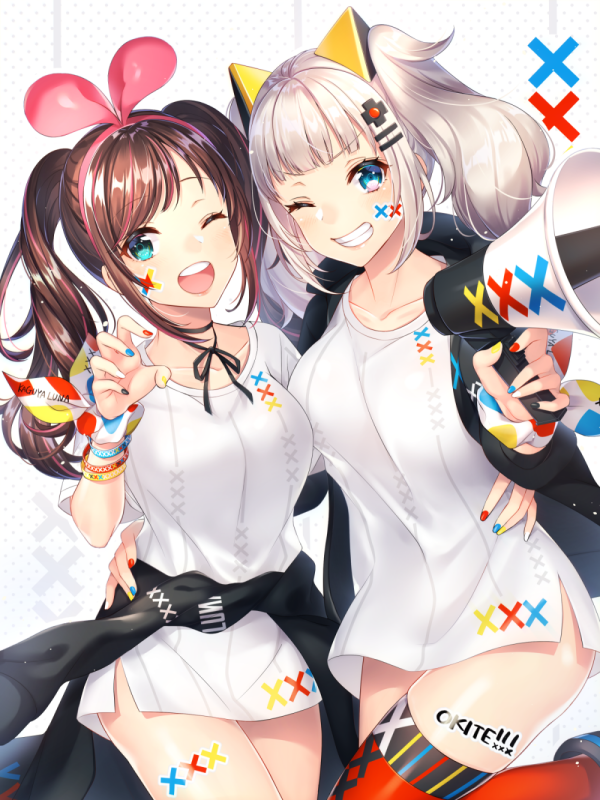 kizuna ai+kaguya luna