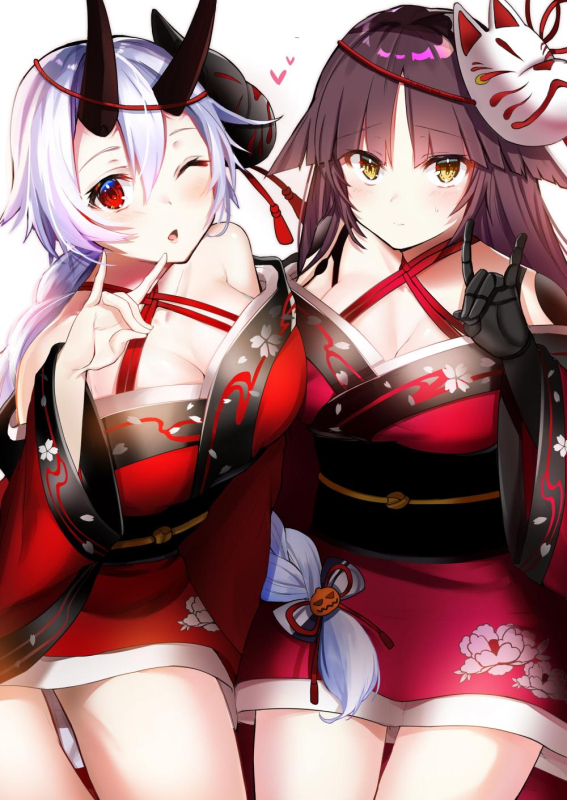 tomoe gozen (fate grand order)+katou danzou (fate)