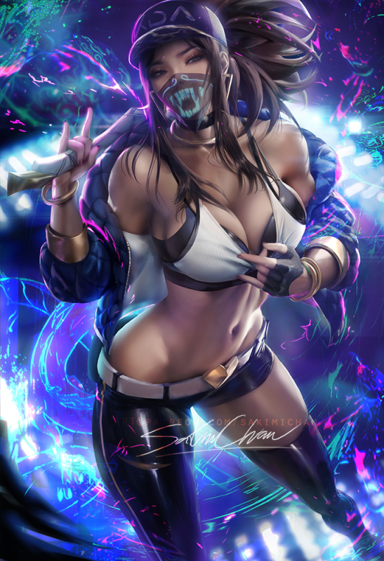akali (league of legends)+k da akali
