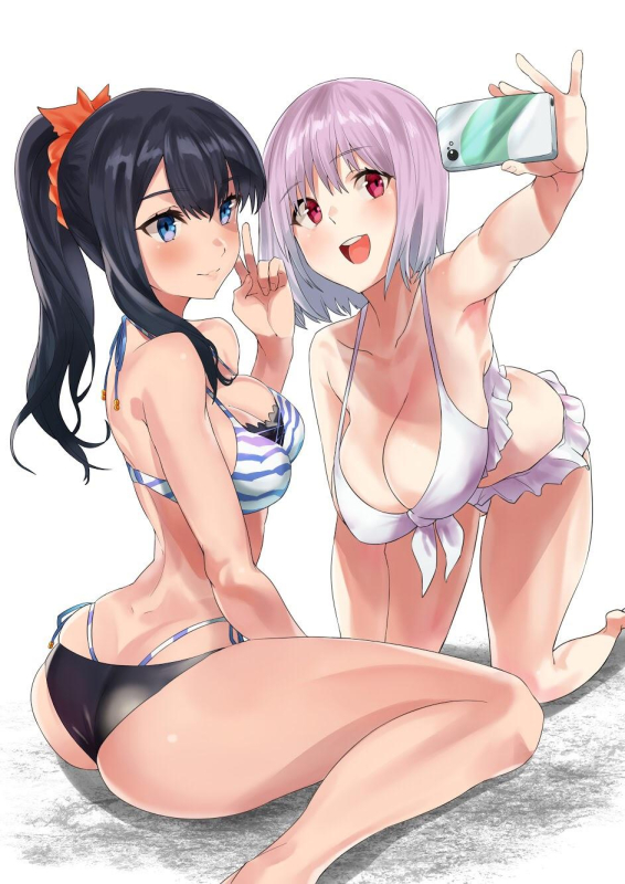 takarada rikka+shinjou akane