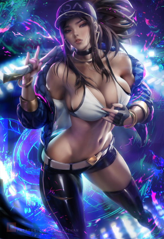 akali (league of legends)+k da akali