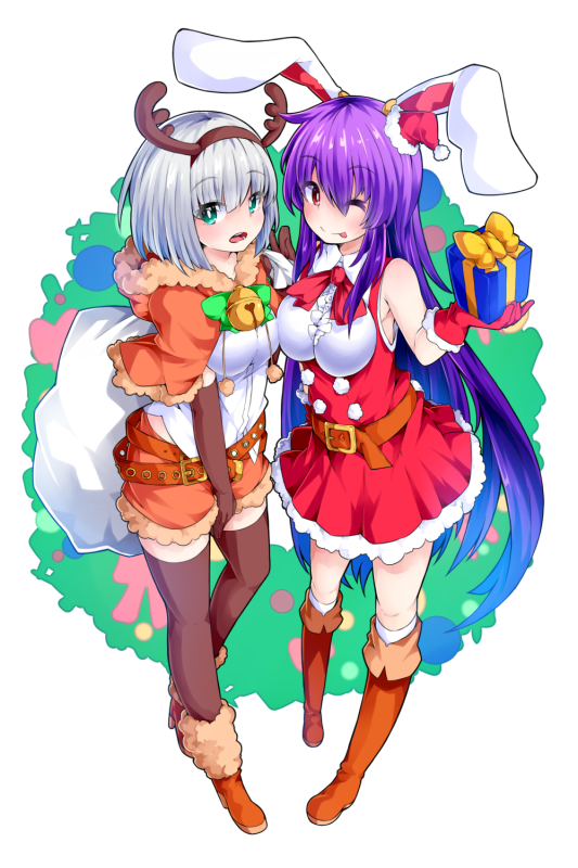 konpaku youmu+reisen udongein inaba