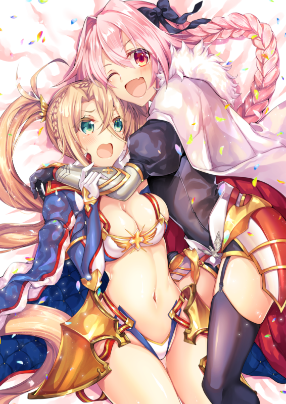 astolfo (fate)+bradamante (fate grand order)